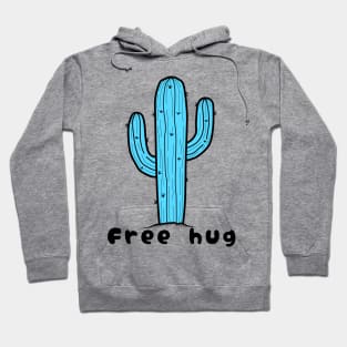 Free hug blue Hoodie